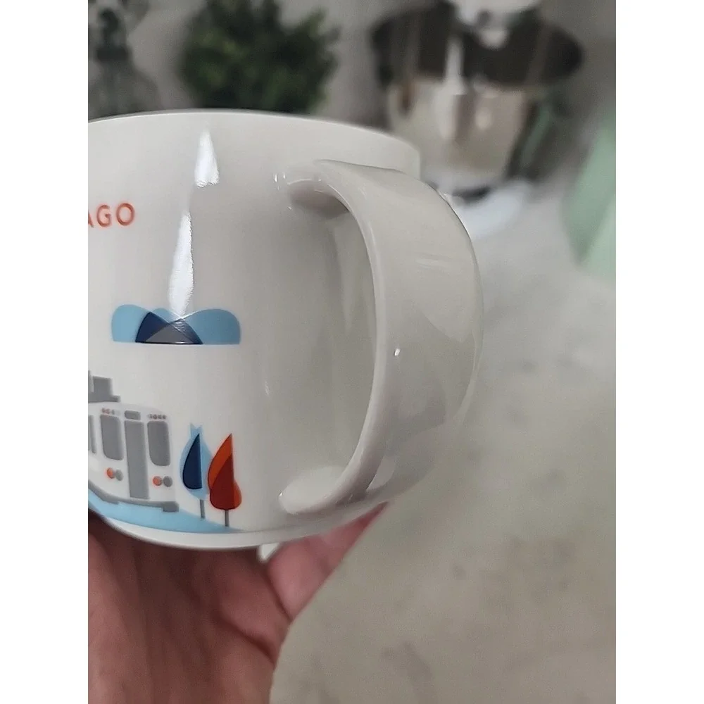 STARBUCKS 2015 Chicago You Are Here Collection Coffee Tea Mug Cup 14oz MINT